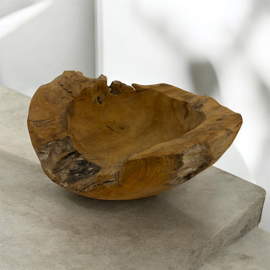 Teakholzschale Klein 30 cm