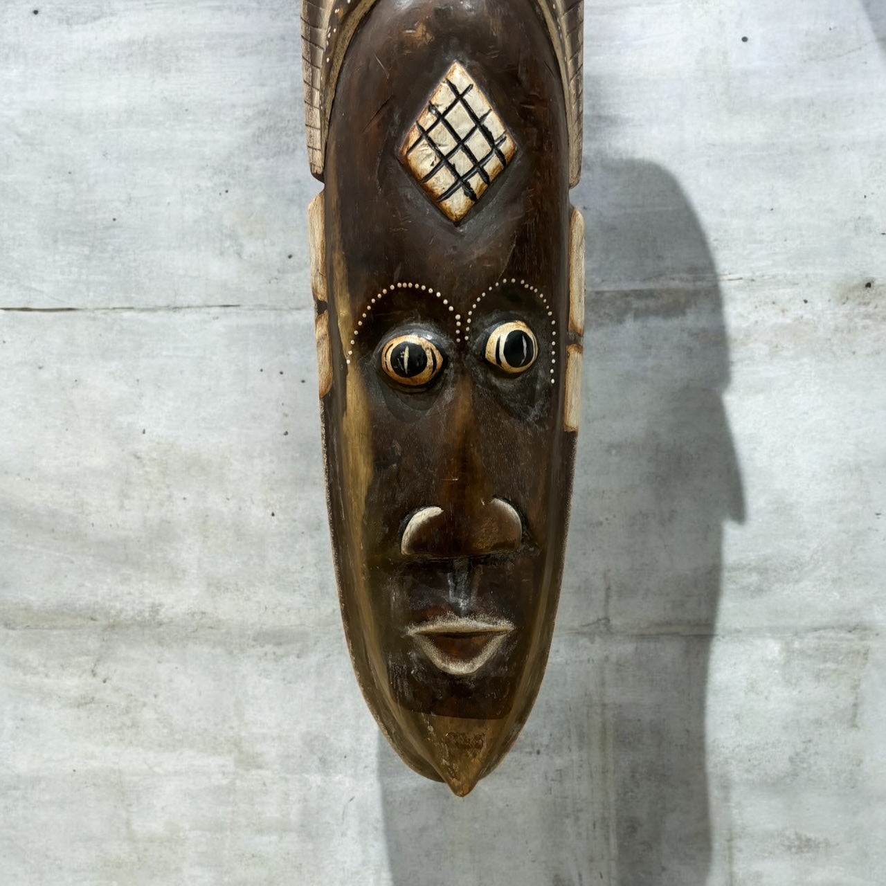 Holzmaske aus Sri Lanka Maske Handmade